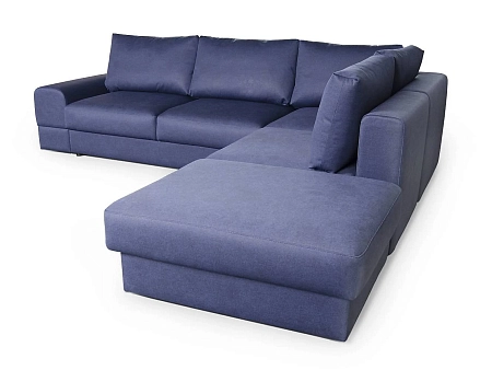 Диван угловой Каро с оттоманкой (локти 220 мм) Диван угловой Каро с оттоманкой (локти 220 мм)