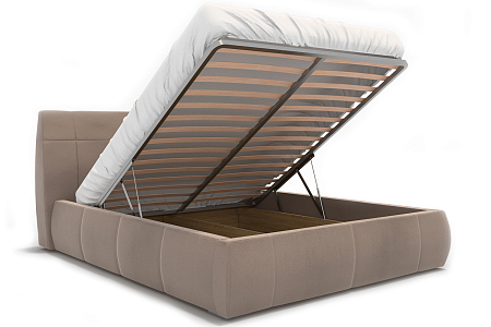 Кровать Анри АН-811.28 с мех-мом подъема (М), Швейцарский вяз Кровать Анри АН-811.28 с мех-мом подъема (М), Швейцарский вяз