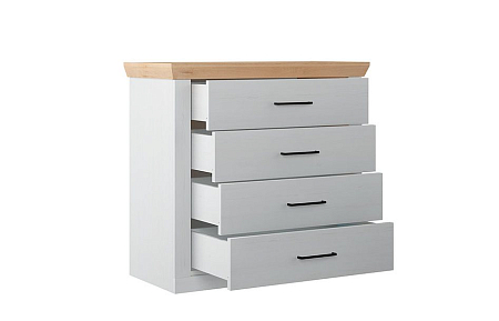 Комод Магнум МГ-101.22, Блан-шене+Дуб бунратти Комод Магнум МГ-101.22, Блан-шене+Дуб бунратти