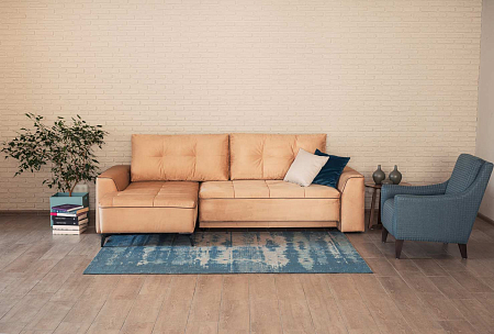 Диван угловой Норман с оттоманкой Диван угловой Норман с оттоманкой